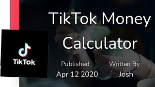 TIKTOK MONEY CALCULATOR