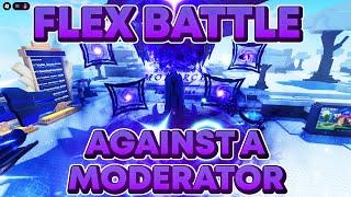 I FLEX BATTLED A MODERATOR... | Roblox Sol's RNG