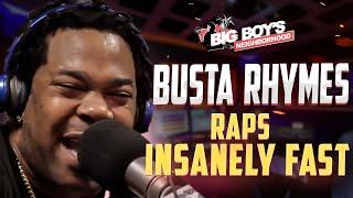 Busta Rhymes Freestyles & Raps INSANELY FAST | Big Boy's Neighborhood