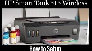 HP Smart Tank 515 Wireless Printer Setup