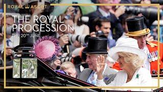 The Royal Procession at Royal Ascot 2024: Day Three