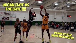 F.O.E. Elite vs Urban DFW Elite Goes Down To The Wire!!!