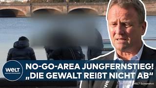 HAMBURG JUNGFERNSTIEG: Erschreckende Gewalt! Migrantische Jugendbanden terrorisieren Flaniermeile