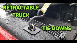 Retractable Truck Bed Tie Down Anchors from DEERMOTO