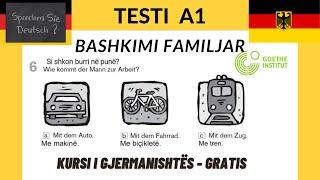 A1 Testi i Bashkimit Familjar A1 - Pjesa e dëgjimit - HÖRVERSTEHEN