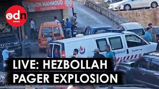 LIVE: Hundreds Injured By Exploding Pagers in Lebanon