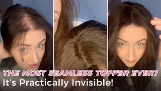 The Most Seamless Topper Ever? It’s Practically Invisible! | UniWigs Breeze