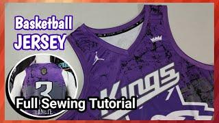 PAANO MAGTAHI NG BASKETBALL JERSEY?| FULL SEWING TUTORIAL