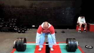 Meatball 485 lb Deadlift in the cold