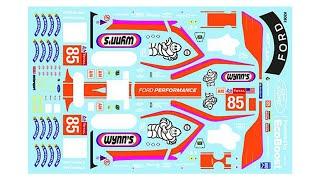 Unboxing: Scale Motorsport Ford GT WYNN'S/KEATING Le Mans Livery Decal Set