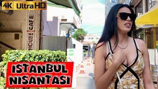 Walking Tour in Nişantaşı: Explore Istanbul’s Stylish & Trendy District | 4K Walk