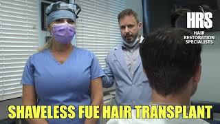 Shaveless FUE Hair Transplant at Hair Restoration Specialists of Atlanta