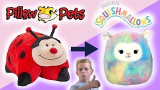 From Pillow Pets to Squishmallows: The Evolution of Throw Pillow Animals