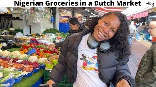 VLOG - Where I buy Affordable African Groceries in the Netherlands - Open Market, stores and more...