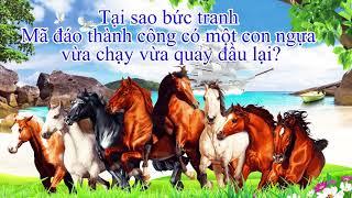Tại sao bức tranh mã đáo có một con ngựa vừa chạy vừa quay đầu lại?