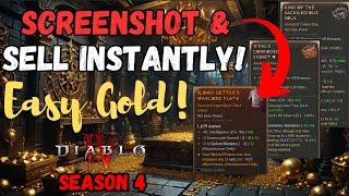 THIS IS A MUST-USE! Earn TONS of Gold in Diablo 4 with this EASY Trade Tool (Season 5 and beyond)