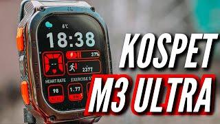 НЕ ГОРЯТ И НЕ ТОНУТ KOSPET M3 ULTRA / TANK M3 УМНЫЕ ЧАСЫ