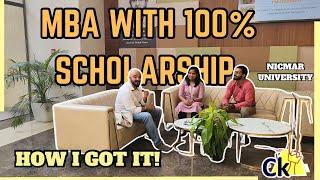 MBA With 100% Scholarship | How I Got it | NICMAR University