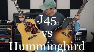 J45 vs Hummingbird : Only One Gibson Is Staying