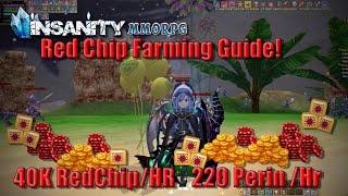 Insanity Flyff - Red Chip Farming Guide 2021