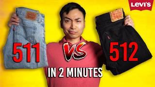 Which Jean Is Better? | Levi's 511 Slim vs 512 Slim Taper