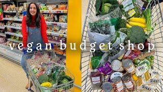 £16 VEGAN WEEKLY BUDGET GROCERY SHOP AT TESCO 