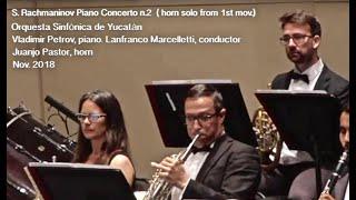 Rachmaninov Piano Concerto 2. Horn solo