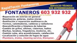 Fontaneros Loma Cabrera, Almería 603 932 932