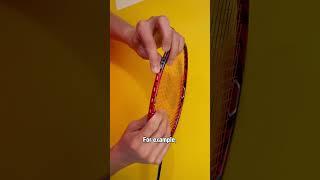 How To Maintain Your Badminton Racket (Part 3) #badminton #badmintonracket #racketmaintenance