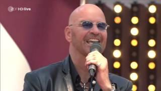 Night Fever  Bee Gees Medley - ZDF Fernsehgarten 05.06.16 - Gruß von Matthias