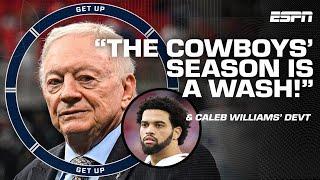 REACTION to Cowboys at NFL Trade Deadline + Chicago HURTING Caleb Williams' development?  | Get Up