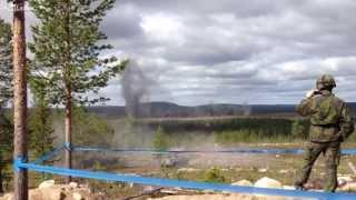 Finnish artillery   800 rounds on target