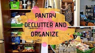 SMALL Pantry Declutter and Organize ~ Dollar tree organization