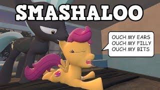 SCOOTALOO RIDES THE THUNDER WTF MY LITTLE PONY RIDE COMIC DUBS