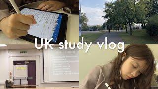  UK Study Vlog: 上课日常/ 英国留学生活 *no bgm