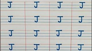 Say and write J|Hand writing Practice|Alphabets writing for kids|Alphabets writing practice for kids