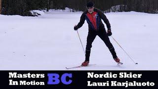 Masters In Motion BC - Lauri Karjaluoto - Nordic Skier