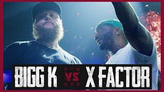 BIGG K VS X FACTOR RAP BATTLE - RBE