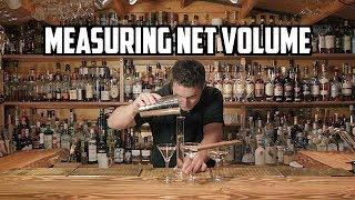 MEASURING NET VOLUME OF GLASSWARE