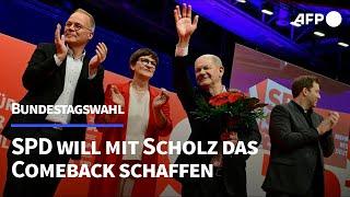 SPD will mit Scholz das Wahlwunder schaffen | AFP