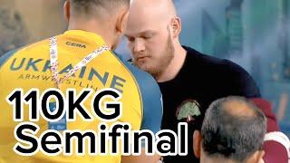 World Combat Games 110KG Semifinal armwrestling