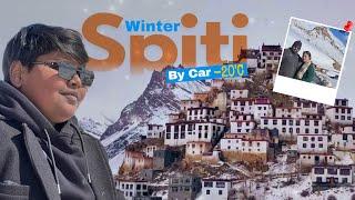 Spiti Valley in Winters️||A journey VIA Kinnaur & shimla|| by Car