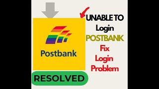 Fix Postbank App Login Problem | Unable to Login Postbank App (Android & iOS) #techsupport #appfix