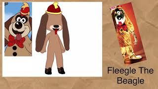 Fleegle The Beagle () Speed-edit/paint () The Banana Splits () • Cuddly Devil •