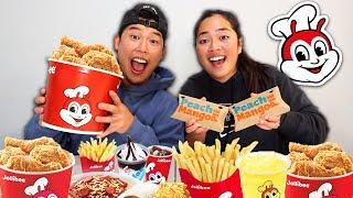 Jollibee is SO UNDERRATED | Spicy Chickenjoy + Adobo Rice Mukbang