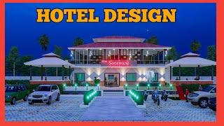 Hotel Design | Restaurant Design | Walkthrough | Lumion Render | Interior | Landscape Design