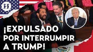 ¿Quién es Al Green, el congresista demócrata que fue expulsado por interrumpir el discurso de Trump?