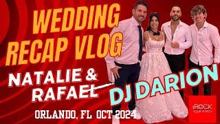 DJ Darion Wedding Recap Vlog | Raffi and Natalie | Brazilian and Latin | Light Up Dance Floor!