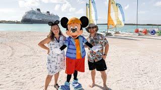 Visiting Castaway Cay on the Disney Treasure! Plus FIREWORKS!