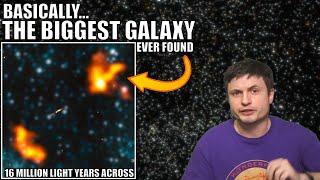 Record Broken! Here's The Largest Galaxy Ever Found - Alcyoneus